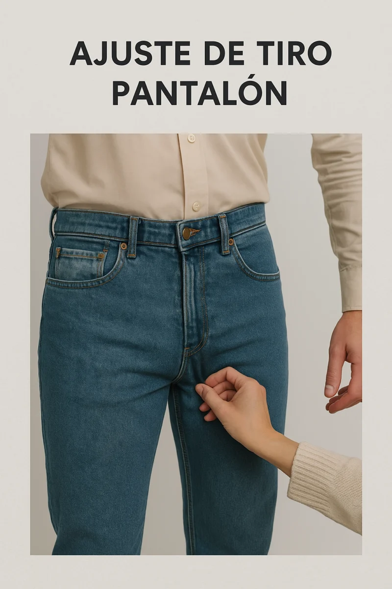 ajuste de tiro pantalón