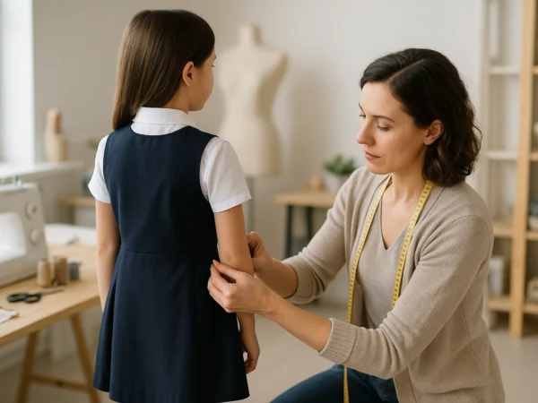 Ajuste de uniforme o prenda escolar